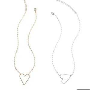 Park Lane Juliet Gold Heart Necklace